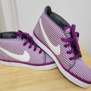 Nike Women Toki Canvas 434173-500 Sneaker Shoes Size 7